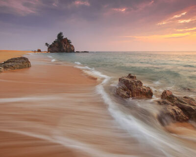 sea landscape beach landmark