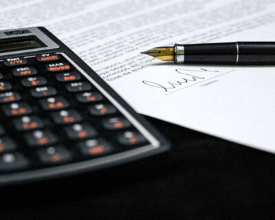 Document and Calculator for taxes