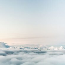 flight mountains sky flying